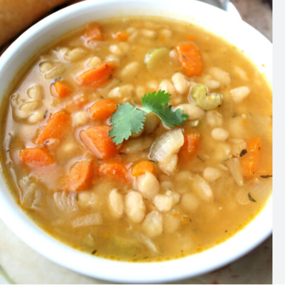 Navy Bean Soup Side